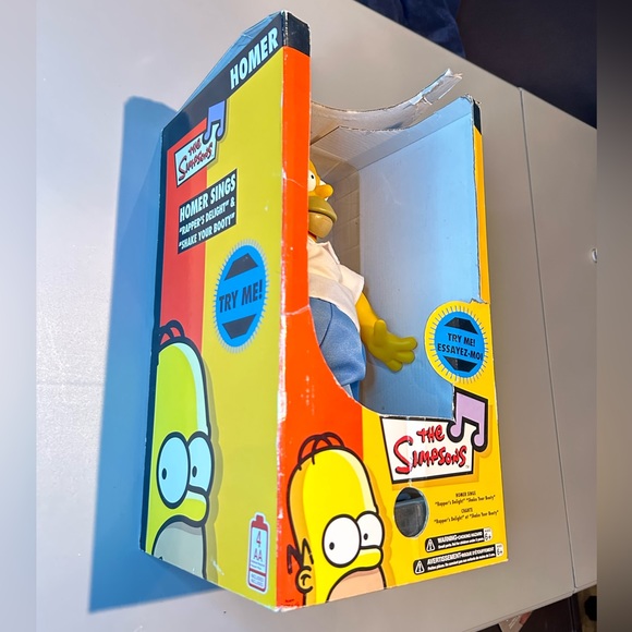 The Simpsons Homer Rappers Delight Y2K Rare Collectible Pop Culture Vintage - Picture 3 of 13